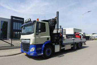 DAF CF 400 6X2 EURO 6 / HIAB 377 EP-5HIPRO / 37 T/M KRAAN / REMOTE CONTROL / HOLLAND TRUCK / PERFECT CONDITION !!