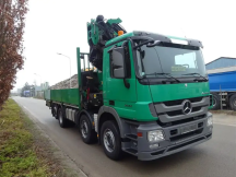 Mercedes-Benz ACTROS 3544 8X2 EURO 5 / EFFER 470 / 6S + FLY JIB / 47 T/M CRANE / REMOTE CONTROL / PERFECT CONDITION !!