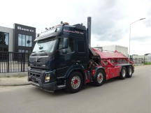 Volvo FMX 540 8X4 EURO 6 + HIAB 288 EP-5 HIPRO / KABELSYSTEEM / CABLESYSTEM 3 WAY SYSTEM / 28 T/M KRAAN / REMOTE CONTROL / PERFECT CONDITION !!