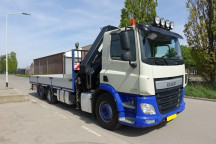 DAF CF 400 6X2 EURO 6 / HIAB 377 EP-5HIPRO / 37 T/M KRAAN / REMOTE CONTROL / HOLLAND TRUCK / PERFECT CONDITION !!